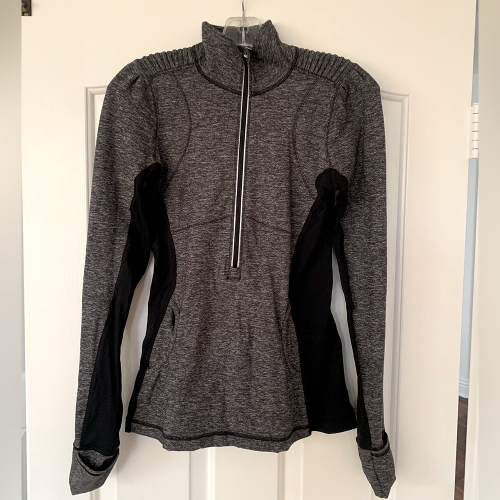 Lululemon long sleeve half zip running shirt / jacket